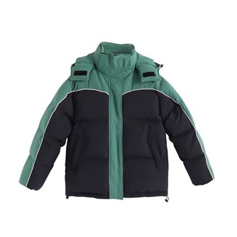 25年冬季羽绒服冬女冬装新款90白鸭绒短款连帽美式复古情侣外套