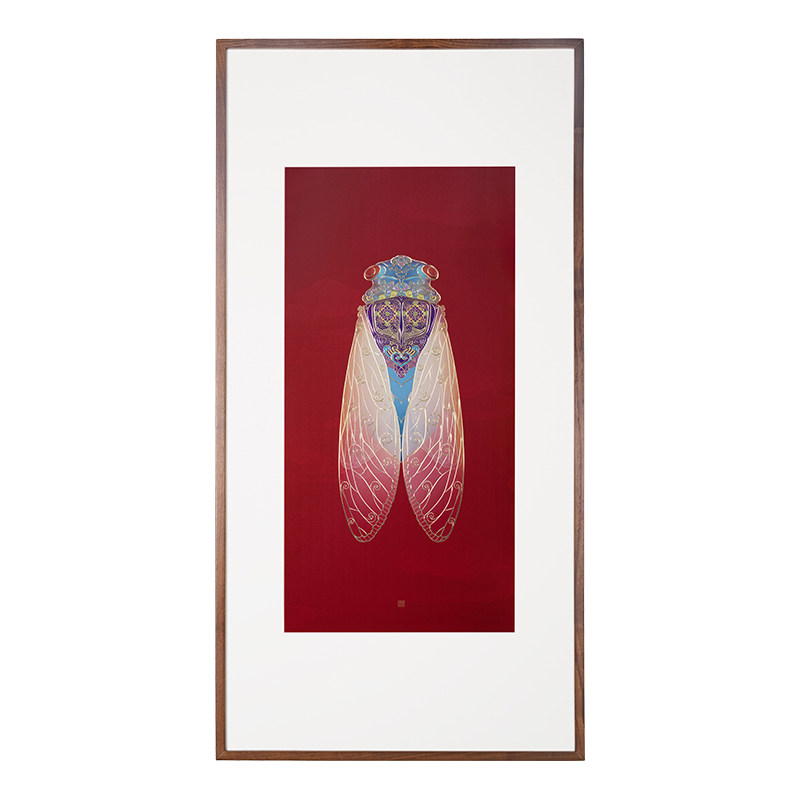 铜师傅《一鸣惊人》装饰画