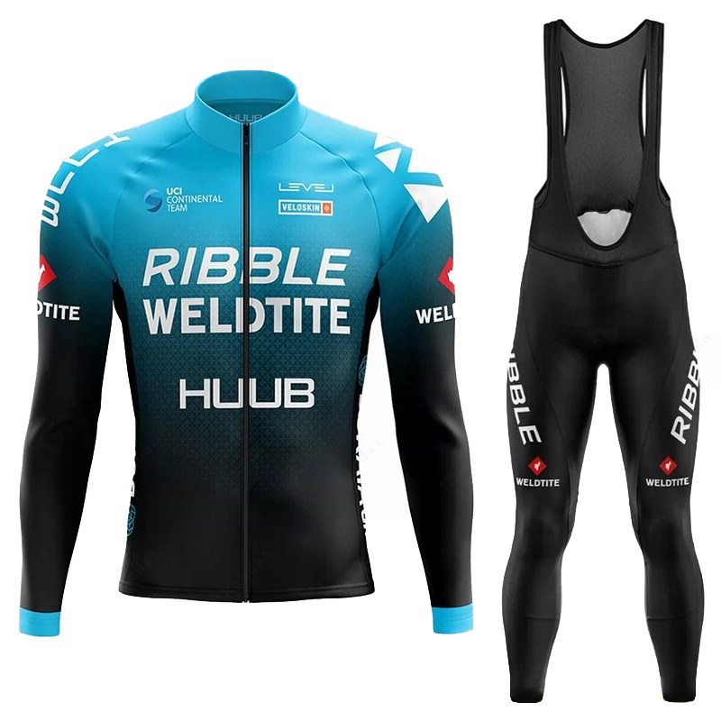 HUUB德国骑行服长袖套装男春秋薄款透气自行车公路车队服骑行装备