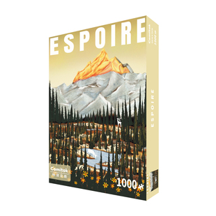 Comitok可米特拼图1000片林森见鹿成人纸质潮玩高难度解压玩具