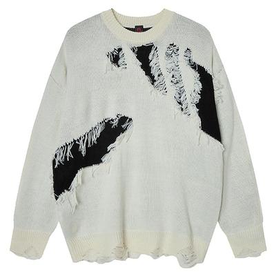 气温上升设计感BF宽松男女毛衣