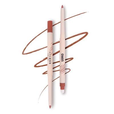 UIMO双头唇线笔勾勒唇形持久丝滑裸色哑光口红塑性丰唇勾线唇笔