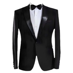 歌手主持人司仪合唱表演西装男演出服礼服套装纯白色西服裤子套装