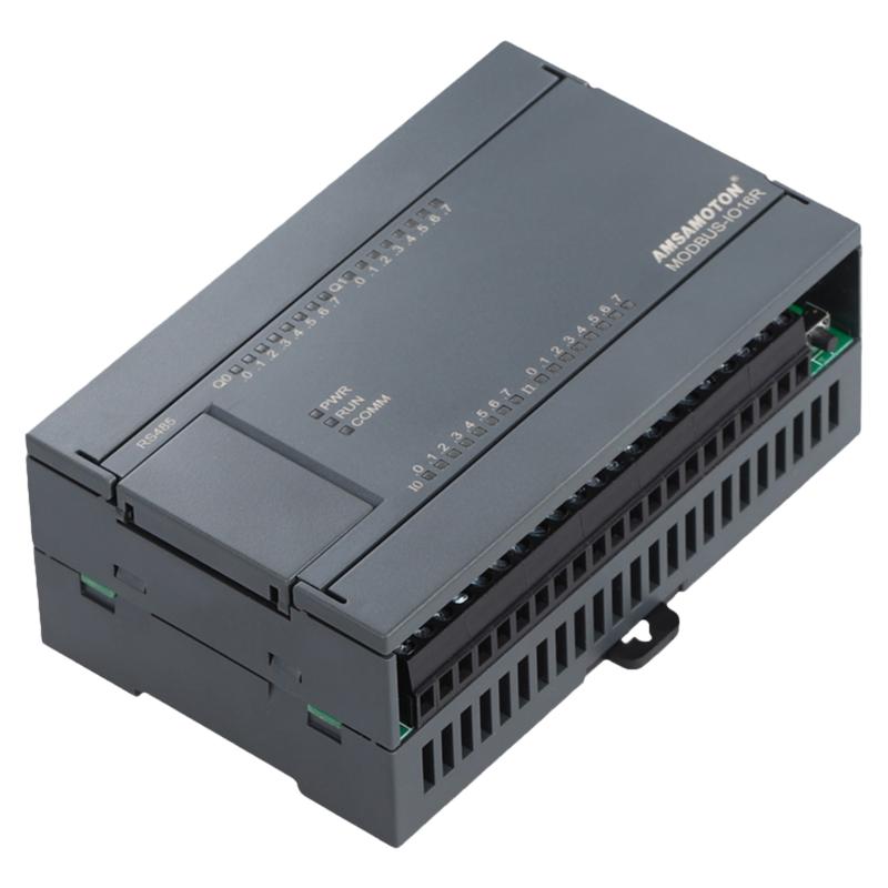 艾莫迅MODBUS RTU转TCP开关量模拟量RS485通讯采集输入输出io模块