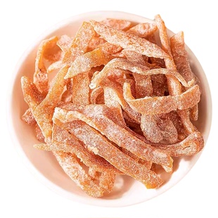 胖超市东来盐津陈皮条润肺桔子皮正宗橘子即食酸甜零食官方旗舰店