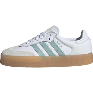 Adidas/阿迪达斯官方正品三叶草女士时尚耐磨厚底运动板鞋JP5609