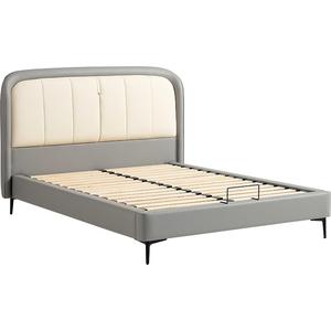 林氏家居儿童床女孩公主床卧室女生粉色软包床童趣单人床林氏木业