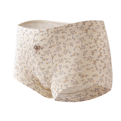 无痕平角内裤女纯棉抗菌新款夏季