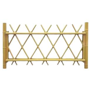 不锈钢仿竹护栏新农村菜地竹节篱笆户外庭院围栏花园绿地栏杆栅栏