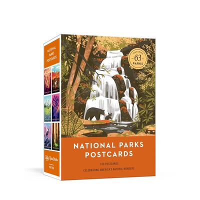 【预售】国家公园明信片 National Parks Postcards文创原版进口Fifty-Nine Parks