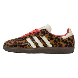 【自营】Adidas阿迪达斯豹纹T头鞋女鞋三叶草德训鞋Samba OG板鞋