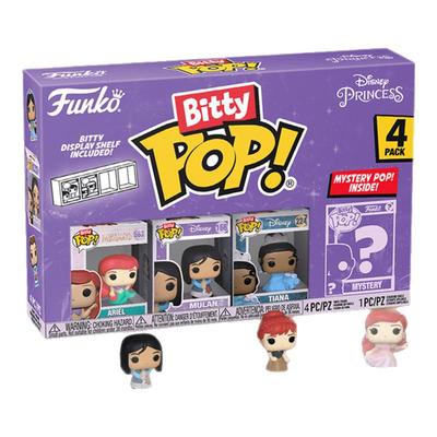 迪士尼公主系列周边萌粒盲盒手办