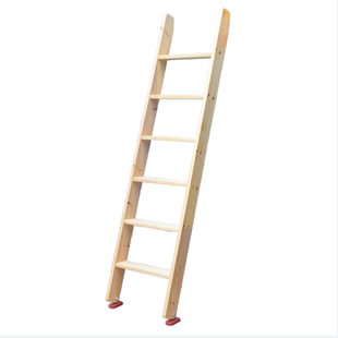 木梯子实木楼梯家用室内学生上下铺子母床梯子单卖阁楼木松木直梯