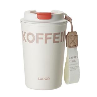 苏泊尔咖啡杯便携随行保温杯女高颜值316L不锈钢水杯2023新款88