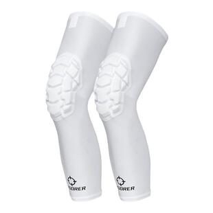 准者篮球护膝长款防撞专业足球跑步成人装备运动膝盖护具男女护腿