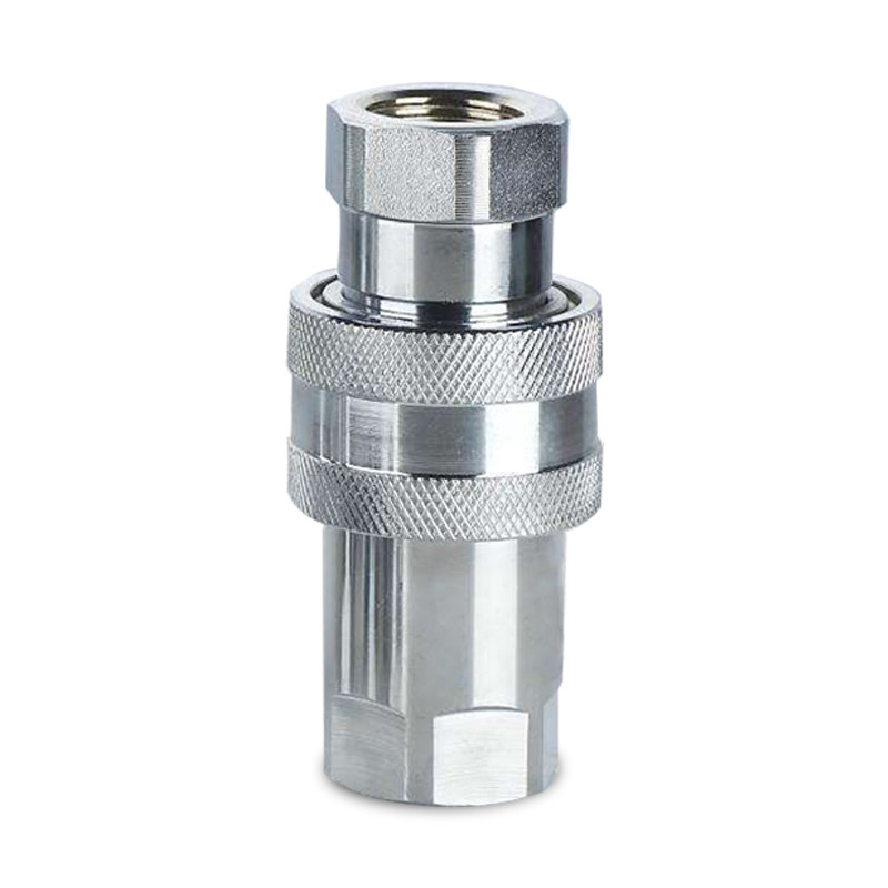 碳钢KZE开闭式自封液压快速接头