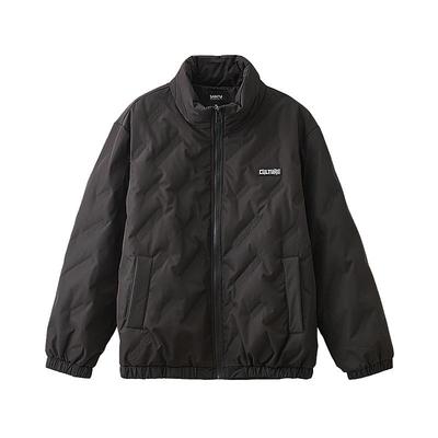 三福2025冬季新款羽绒服男立领情侣款时尚休闲宽松轻薄保暖外套