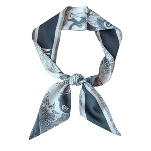 包包丝巾绑包丝带搭配衬衫飘带颈部装饰小领巾细窄长条小丝巾发带