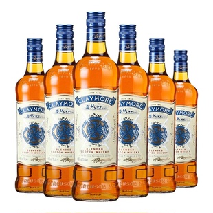 克莱莫尔(剑威)苏格兰威士忌英国原瓶进口洋酒700ml*6节日聚餐