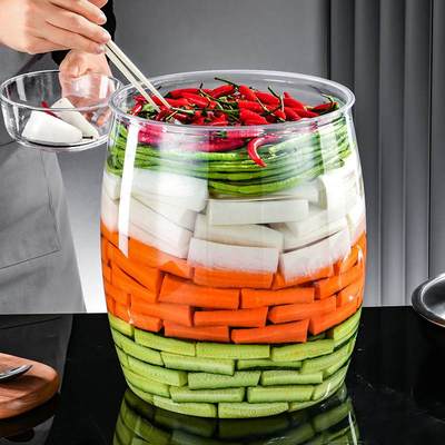 密封罐罐装五谷杂粮干货收纳盒带防潮腌制茶叶收纳泡菜密封桶盖