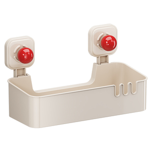 浴室吸盘置物架卫生间免打孔壁挂式厕所洗手间洗漱台墙上收纳架子