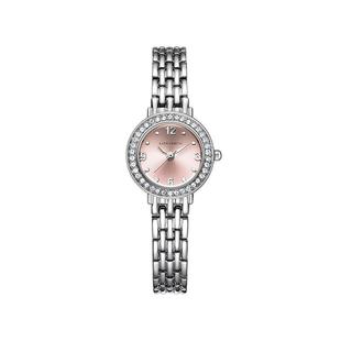 【自营】Katie Ermilio 时尚简约镶钻防水腕表石英机芯小众女表