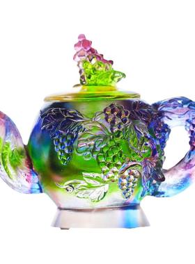 室内琉璃摆放乔迁送礼手工艺品