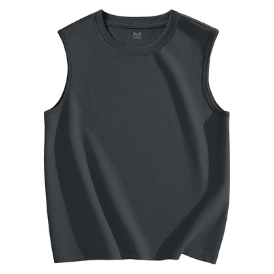 猫人纯棉背心男夏季透气吸湿宽肩