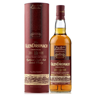 Glendronach格兰多纳12年雪莉桶单一麦芽苏格兰威士忌进口洋酒