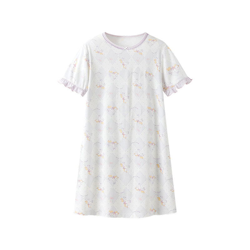 盛凯安琪女童莫代尔家居服连衣裙