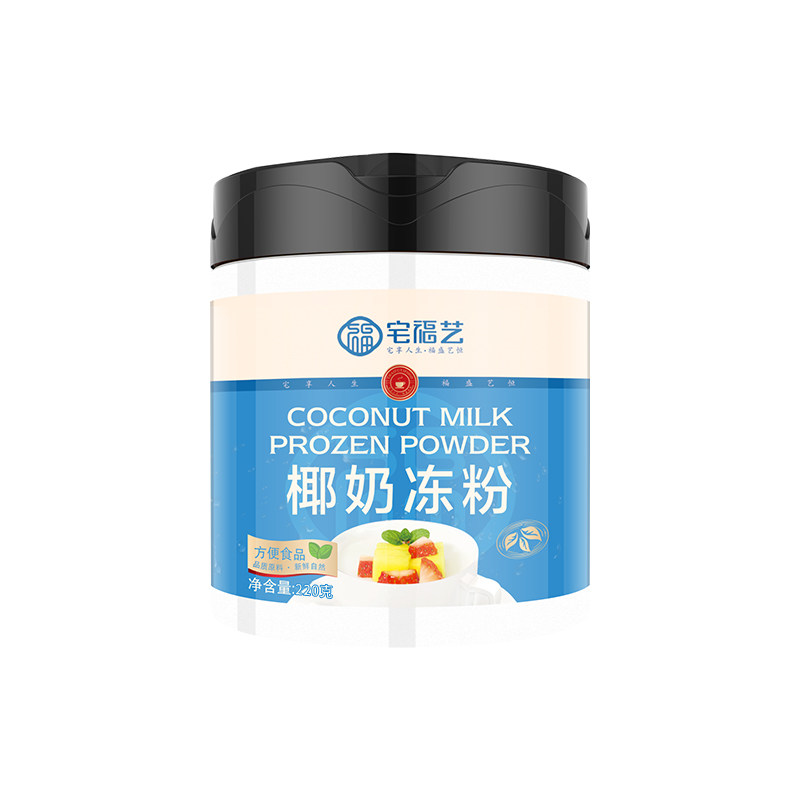 椰奶冻粉家用免煮椰子果冻奶粉