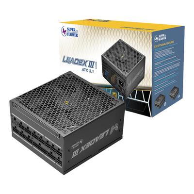 振华LEADEX III750W电源电脑台式机主机机箱电源atx3.1金牌静音