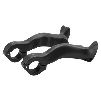 塔斯队长山地自行车副把加长牛角把长途骑行舒适休息把手通用手柄