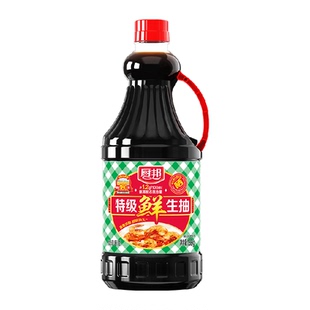 厨邦特级鲜生抽特级酱油黄豆酿造家用炒菜凉拌蒸煮鲜味调味品调料