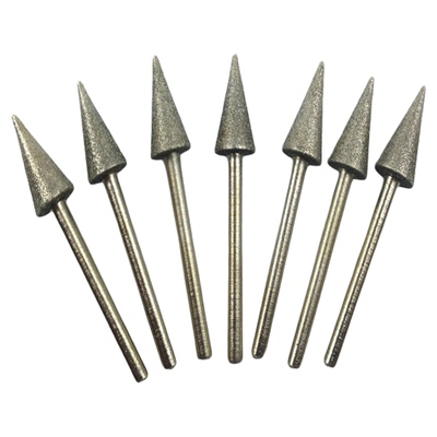 普通小磨头金刚砂空心钻头打磨器