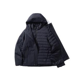 JackWolfskin狼爪新款ARCADEN防水羽绒三合一鹅绒冲锋衣A62265