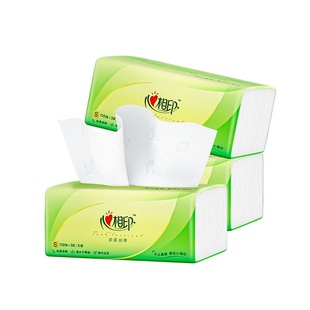 【110抽3包】心相印抽纸纸巾3包家用卫生纸实惠装餐巾纸面巾纸抽