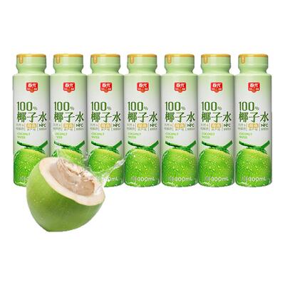春光食品海南特产NFC100%椰子水300ml椰青果汁运动健身电解质饮料