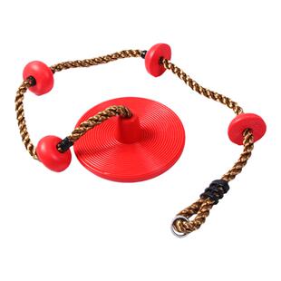 幼儿园树秋千攀爬圆盘户外庭院玩具挂钩室内塑料室外悬挂平衡配件