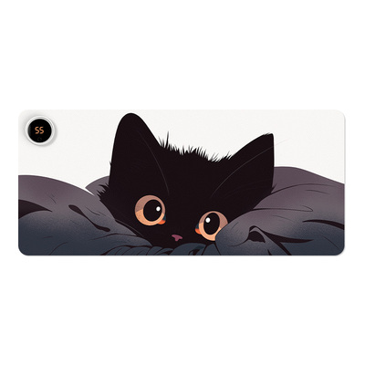 加热鼠标垫发热暖办公室手桌垫