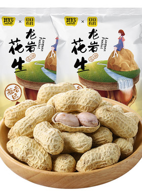 龙岩花生蒜香味五香带壳花生米下酒菜坚果炒货年货小零食特产批发