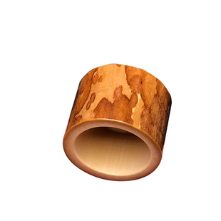 梅妃竹扳指 手工制作 满花斑竹扳指文玩竹圈竹子戒指梅妃竹圈指环