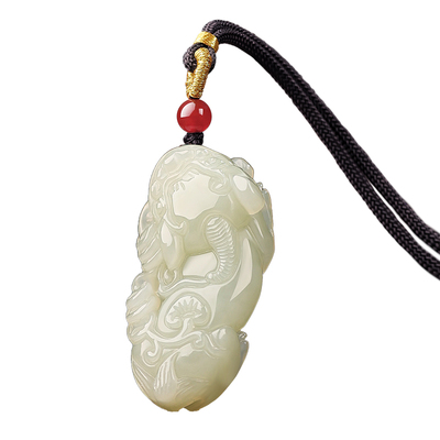 吉照堂男女款和田玉貔貅吊坠