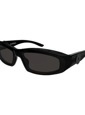 开云眼镜 巴黎世家BALENCIAGA男女同款窄框防晒太阳镜墨镜BB0408S