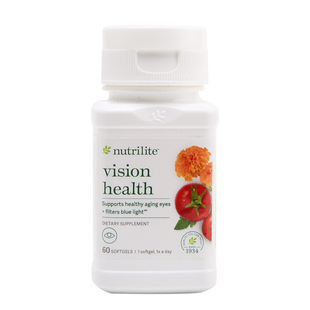 美国产安利护眼素精华纽崔莱越橘益视 含进口山桑子VA胡萝卜素