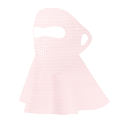 全脸面罩防晒透气面纱护颈夏季