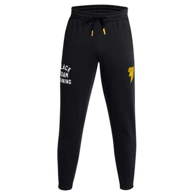 安德玛运动宽松男保暖抓绒长裤