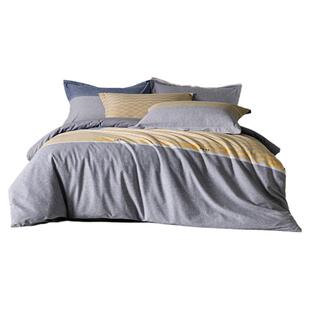 安睡宝双面磨毛秋冬四件套全棉单双人床单被套四件套1.5米1.8米床