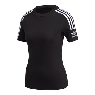 Adidas/阿迪达斯官方正品 TIGHT TEE 女子舒适运动短袖T恤 FM2592