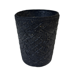 可食用黑色甜筒脆皮咖啡杯谷物杯蛋糕杯燕麦杯蛋筒奶茶甜品烘焙用